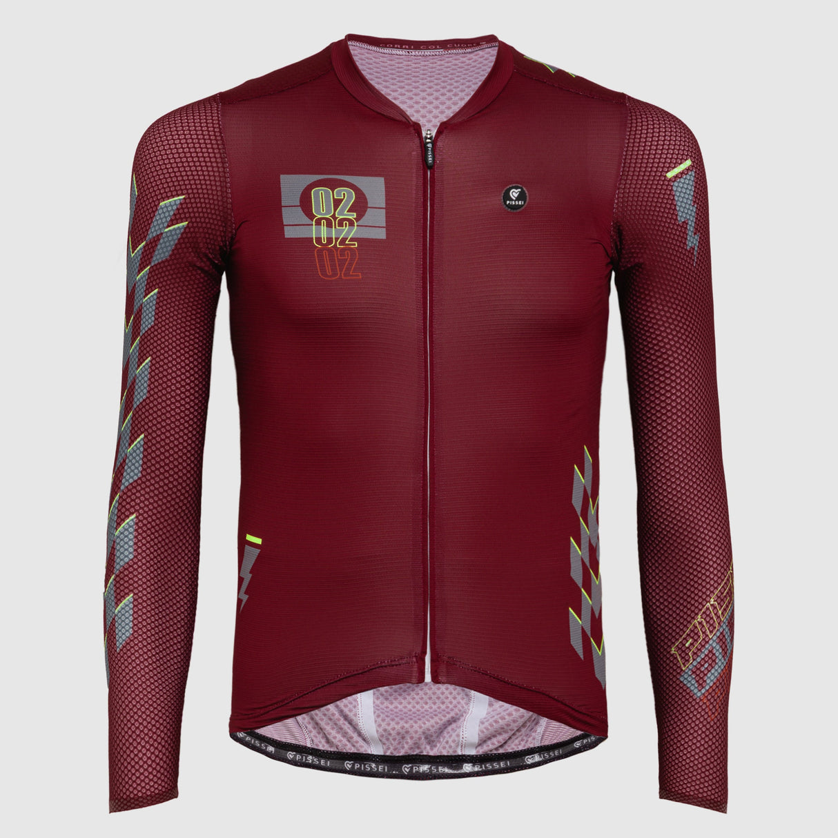 Langarmtrikot Pissei Thunder - Bordeaux