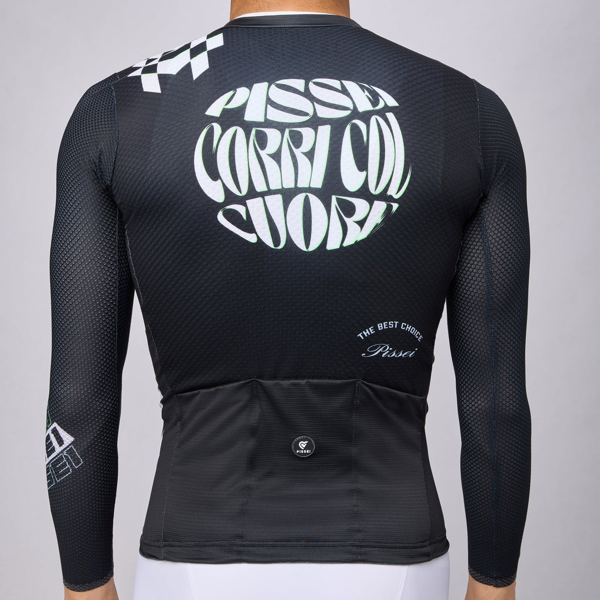 Maillot manches longues Pissei Thunder - Noir