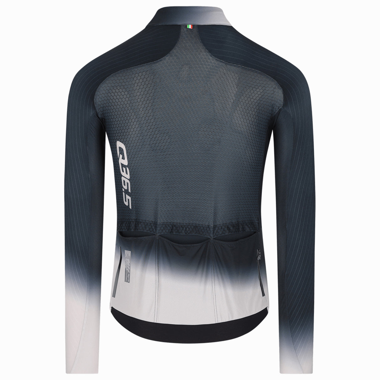 Maglia maniche lunghe Q36.5 Gregarius Hybrid Light Collar Fade - Nero Q36.5