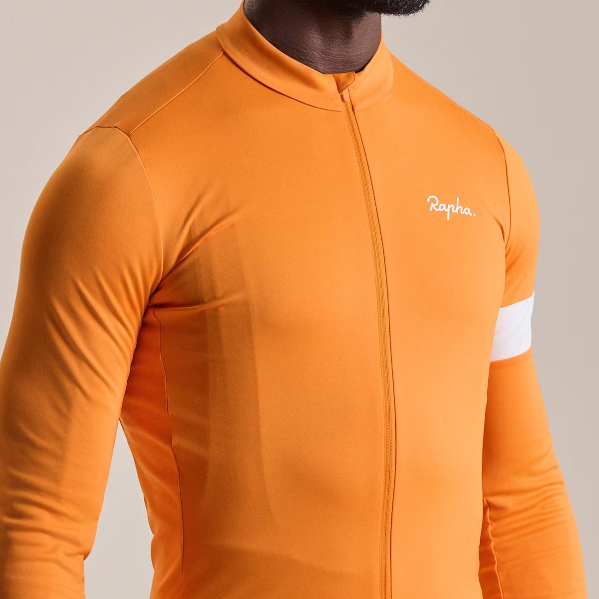 Maillot mangas largas Rapha Core - Naranja