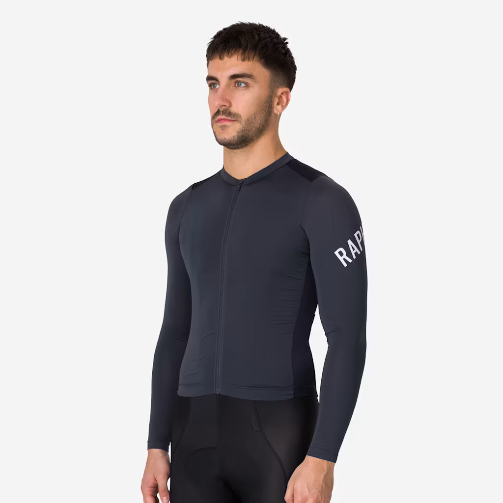 Maglia maniche lunghe Rapha Pro Team Lightweight - Blu grigio Rapha