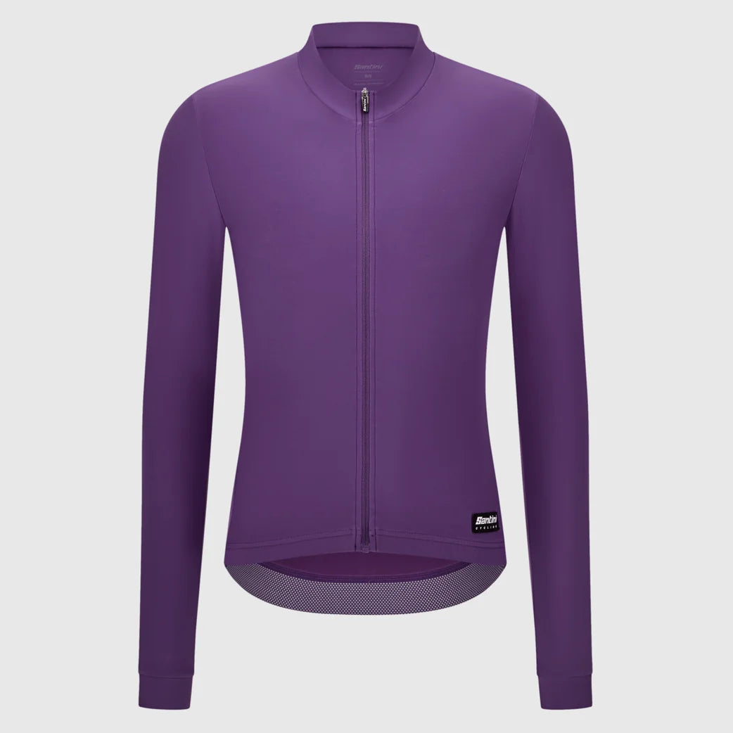 Maillot de manga larga Santini RTR - Melanzana