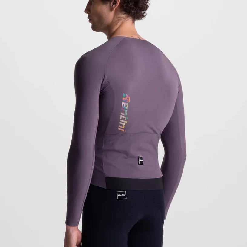 Santini Unico langarmtrikot - Cenere