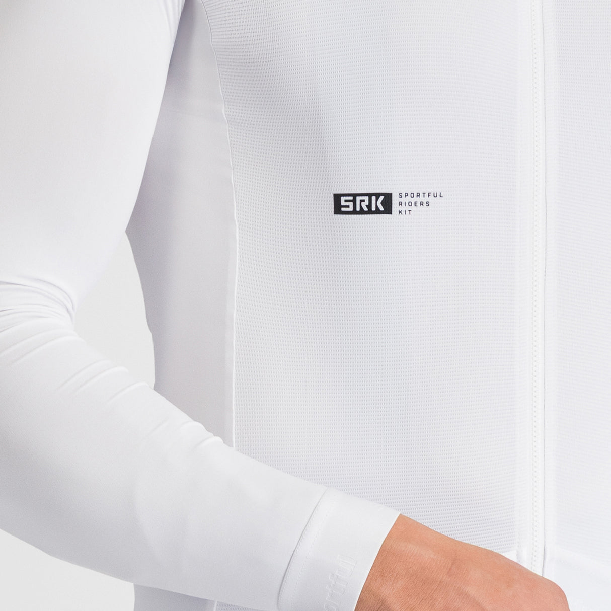 Maillot manches longues Sportful Srk - Blanc