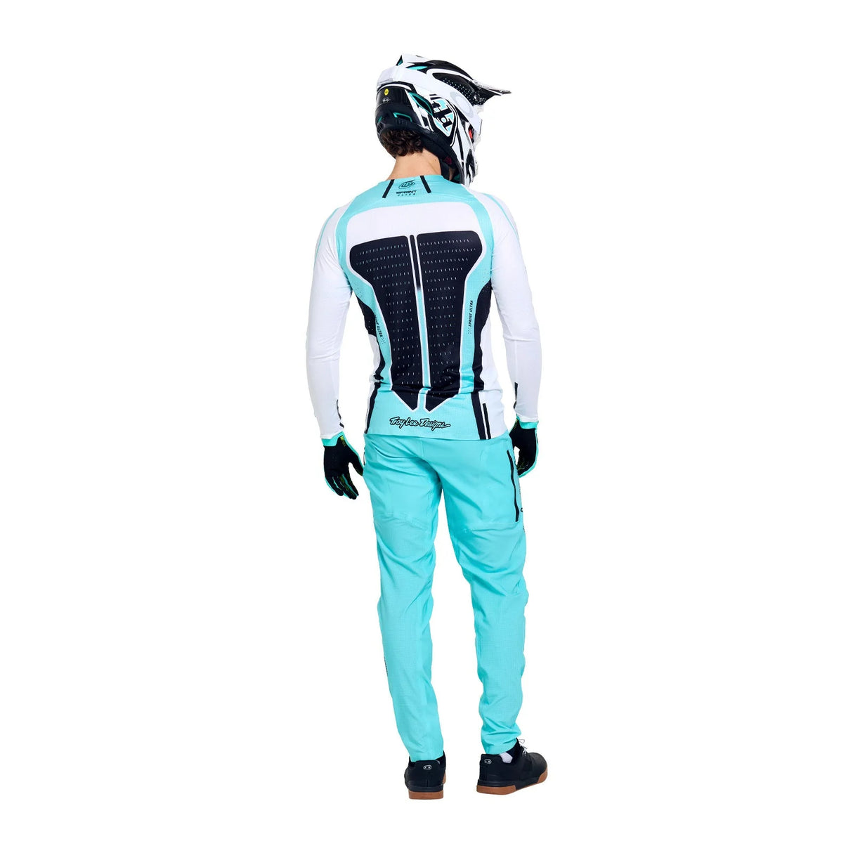 Maillot manches longues Troy Lee Designs Sprint Ultra Proton - Blanc