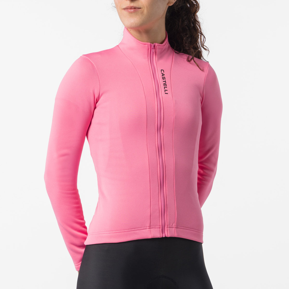 Maillot manches longues femme Castelli Sinergia 3 - Rose