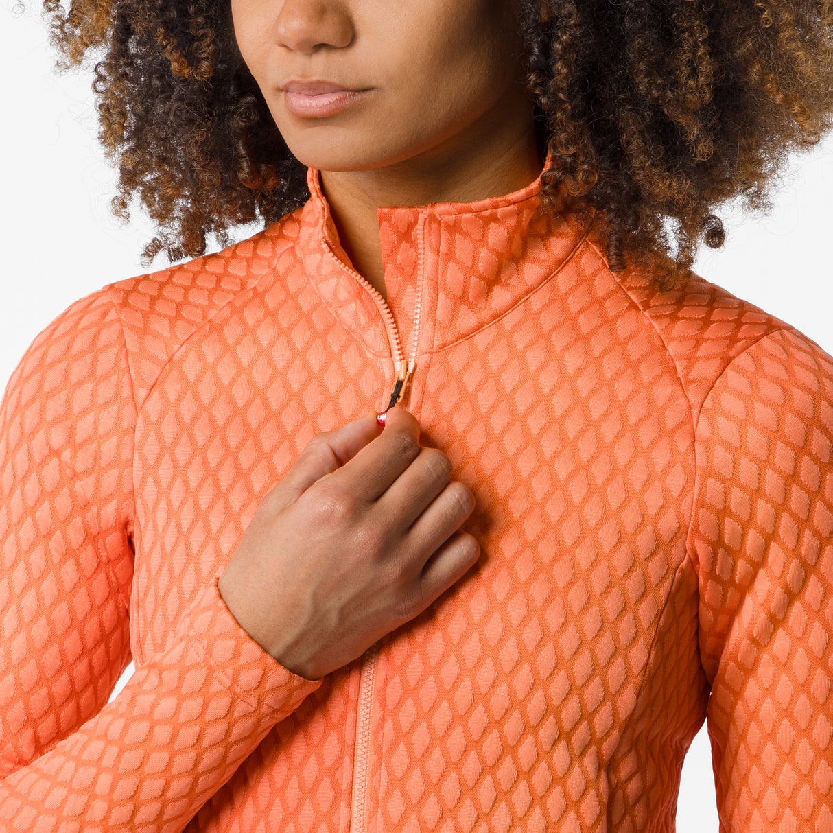 Maglia maniche lunghe donna Castelli Ventra - Arancio Castelli