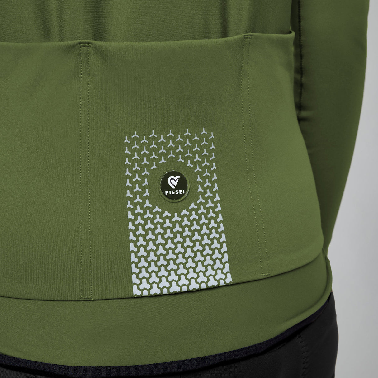 Maglia maniche lunghe donna Pissei Primapelle - Verde scuro Pissei