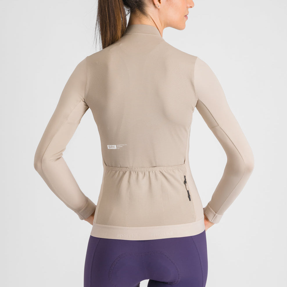 Maglia maniche lunghe donna Sportful Srk - Beige Sportful