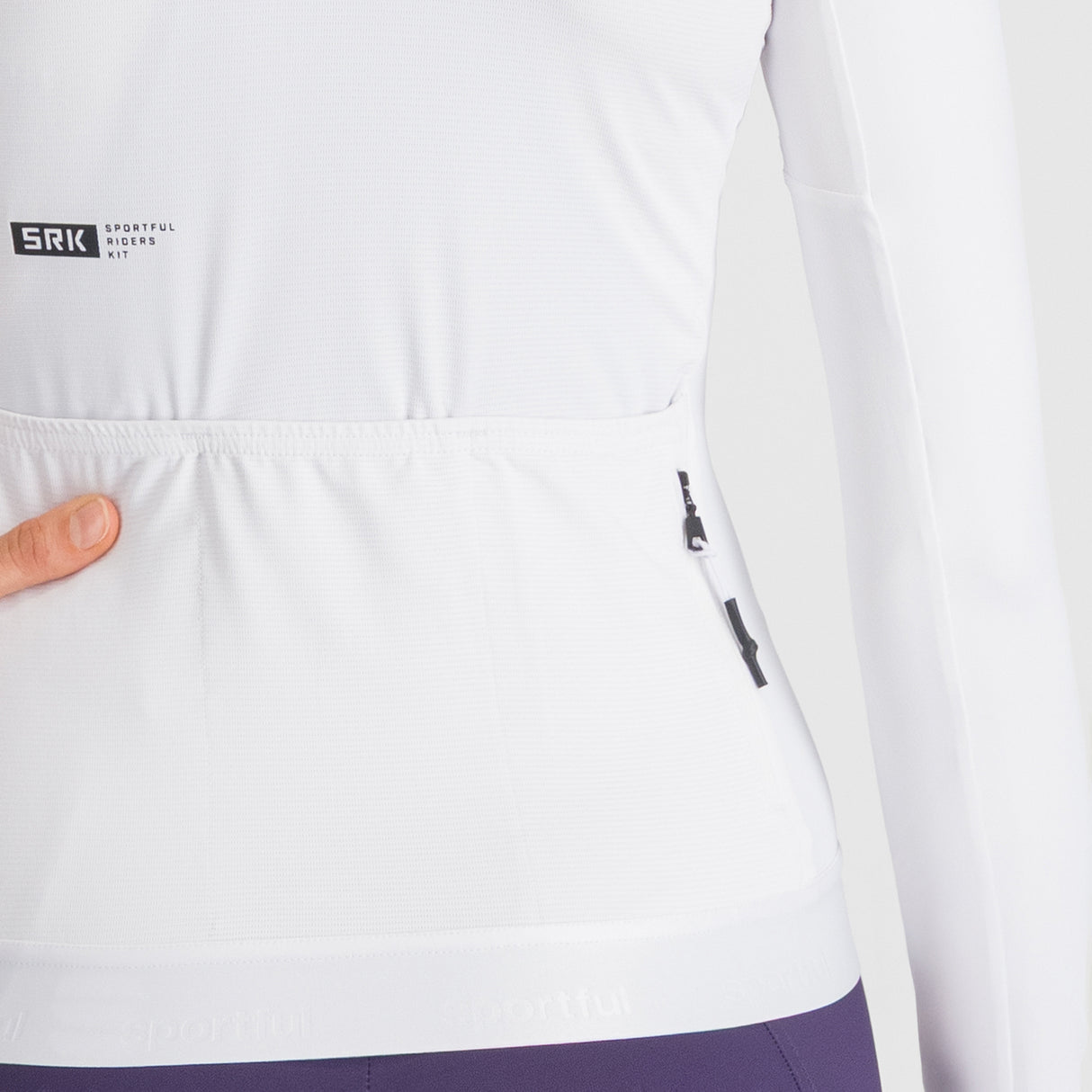 Sportful Srk frau langarmtrikot - Weiss