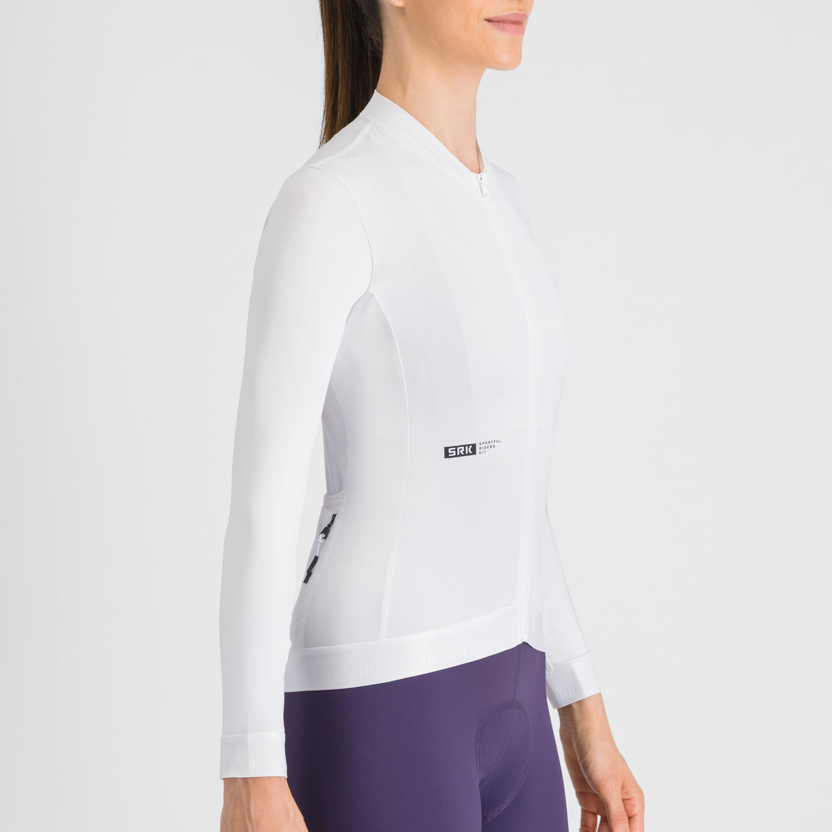 Sportful Srk frau langarmtrikot - Weiss