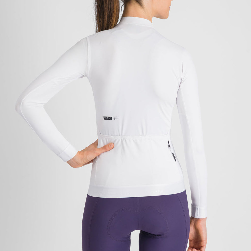 Sportful Srk frau langarmtrikot - Weiss