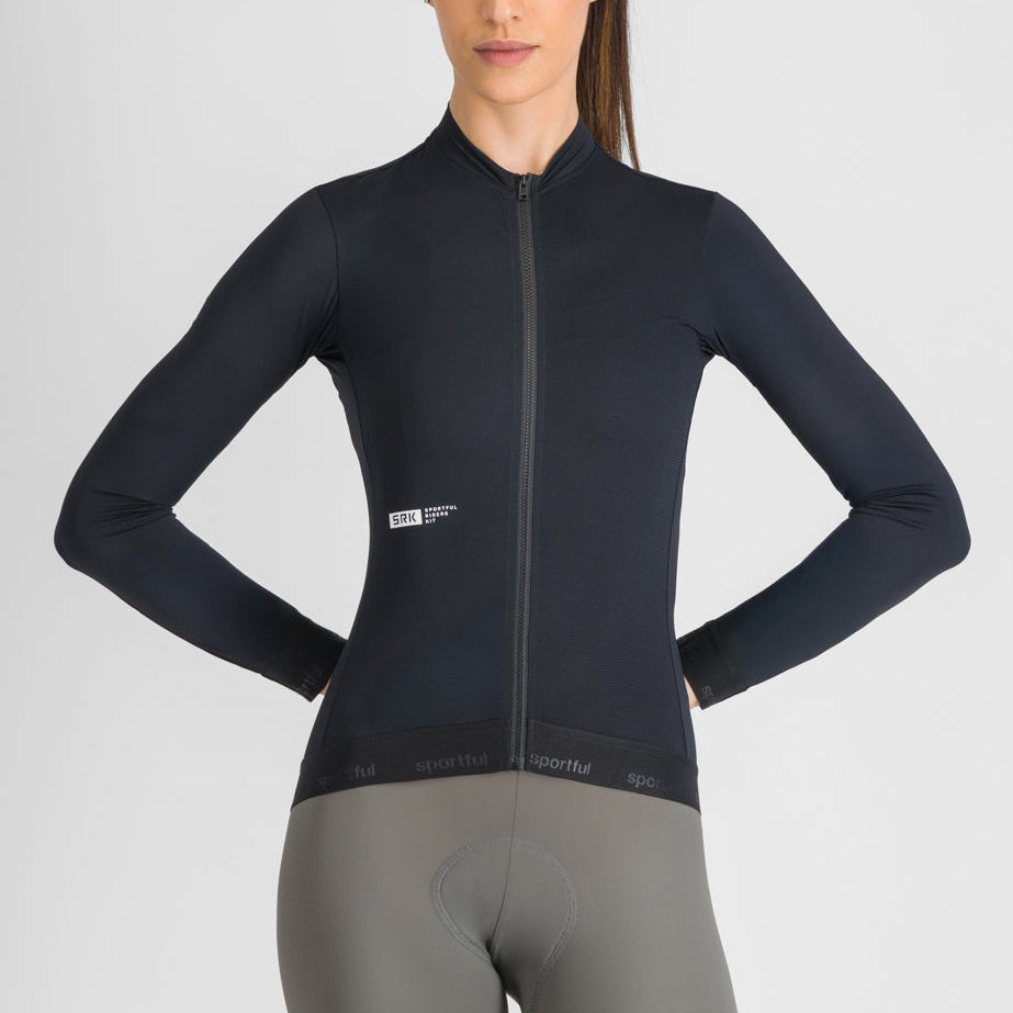 Sportful Srk frau langarmtrikot - Schwarz