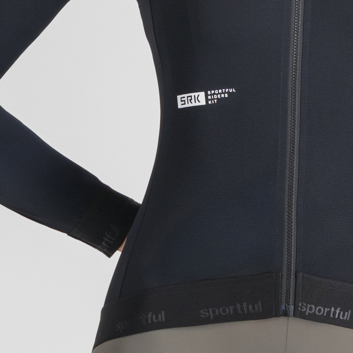 Sportful Srk frau langarmtrikot - Schwarz