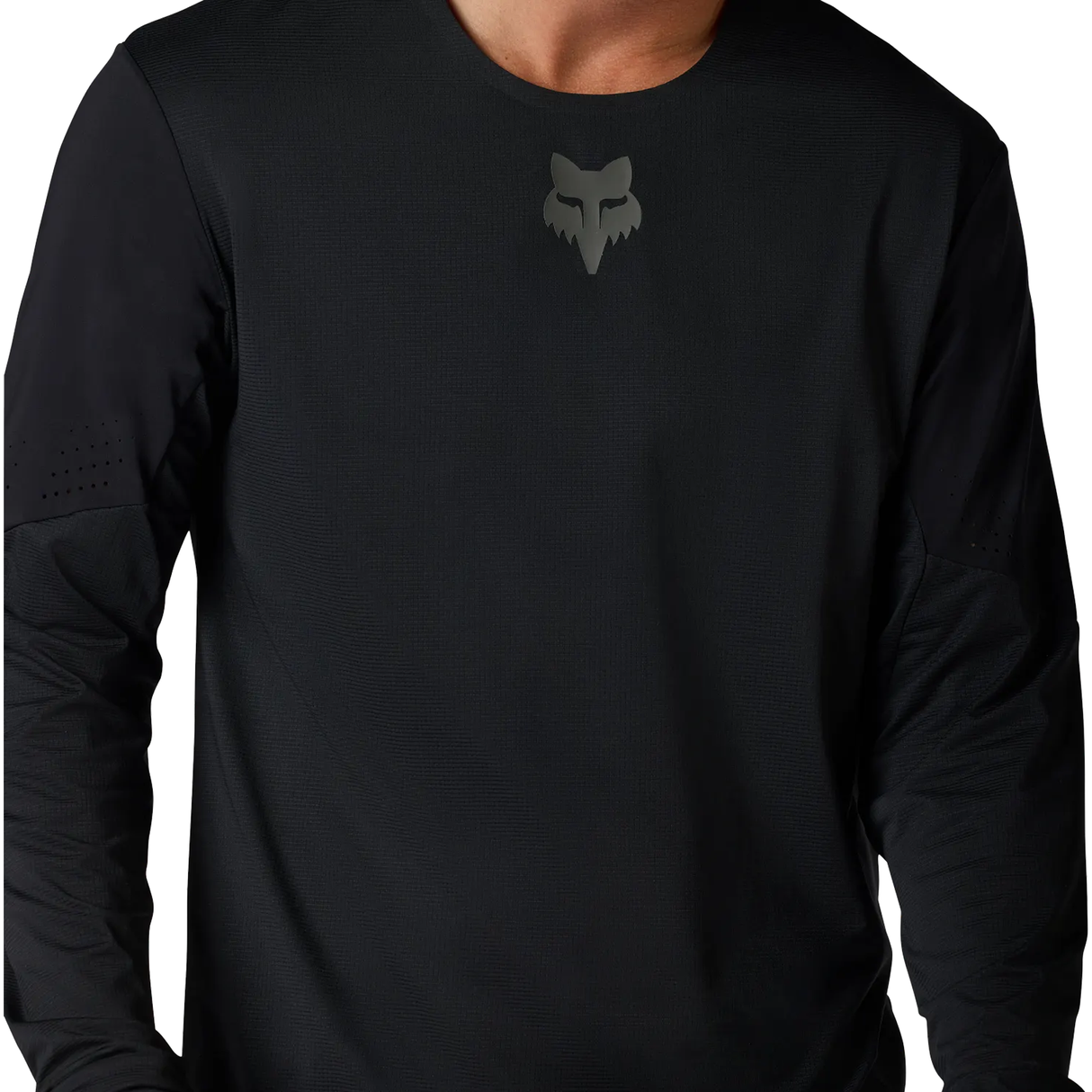 Jersey long-sleeve MTB Fox Flexair - Black