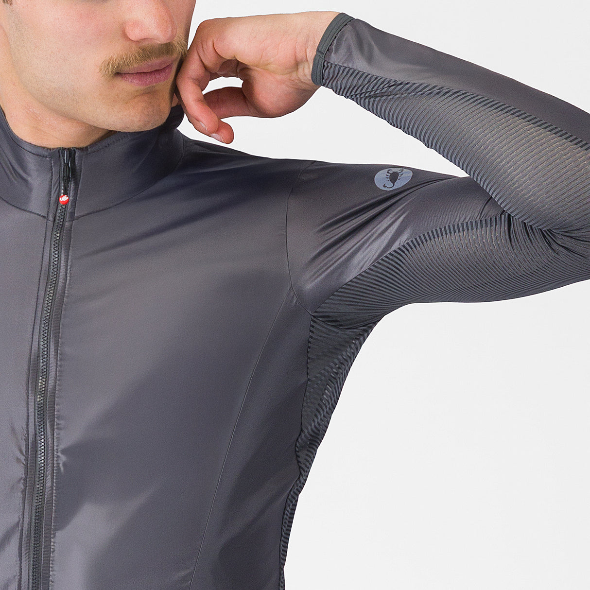 Mantellina Castelli Aria Shell 2 - Grigio Castelli