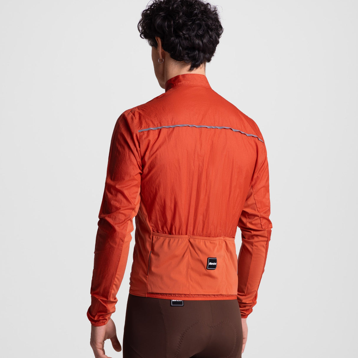 Mantellina Santini Ready To Ride - Arancio Santini