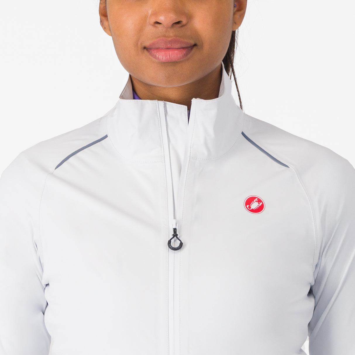 Mantellina donna Castelli Emergency 3 Rain - Bianco Castelli