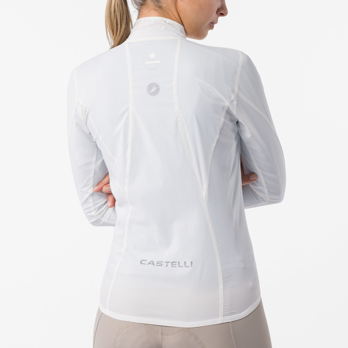 Castelli Transition Air frau jacke - Weiss