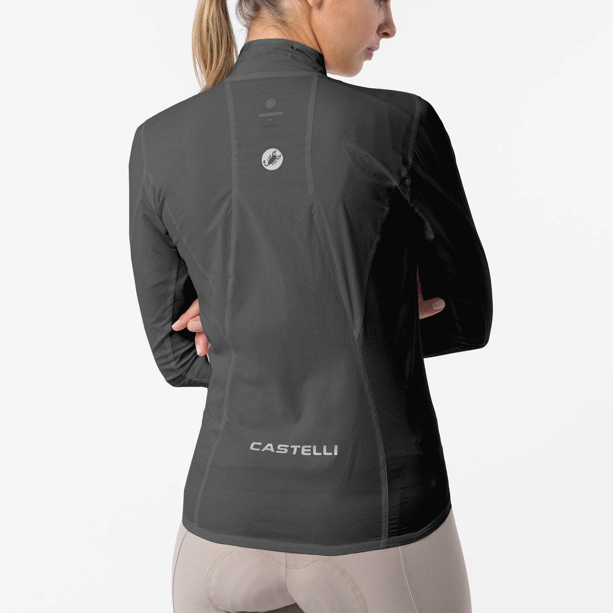 Chaqueta mujer Castelli Transition Air - Gris