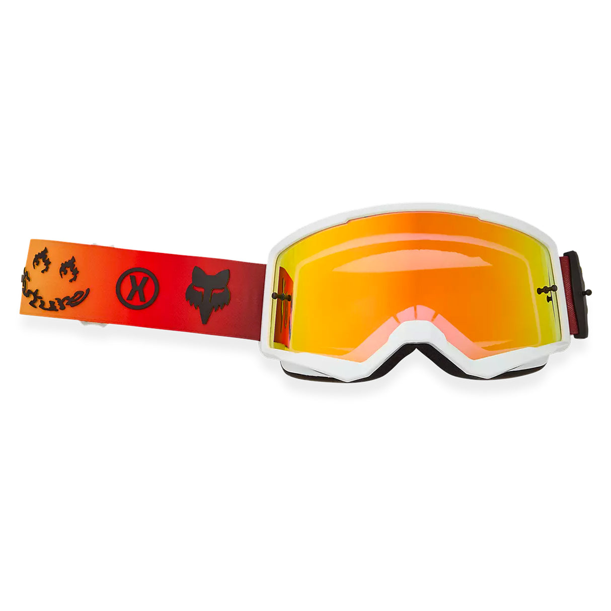 Maschera Fox Main Hello Future - Bianco Fox