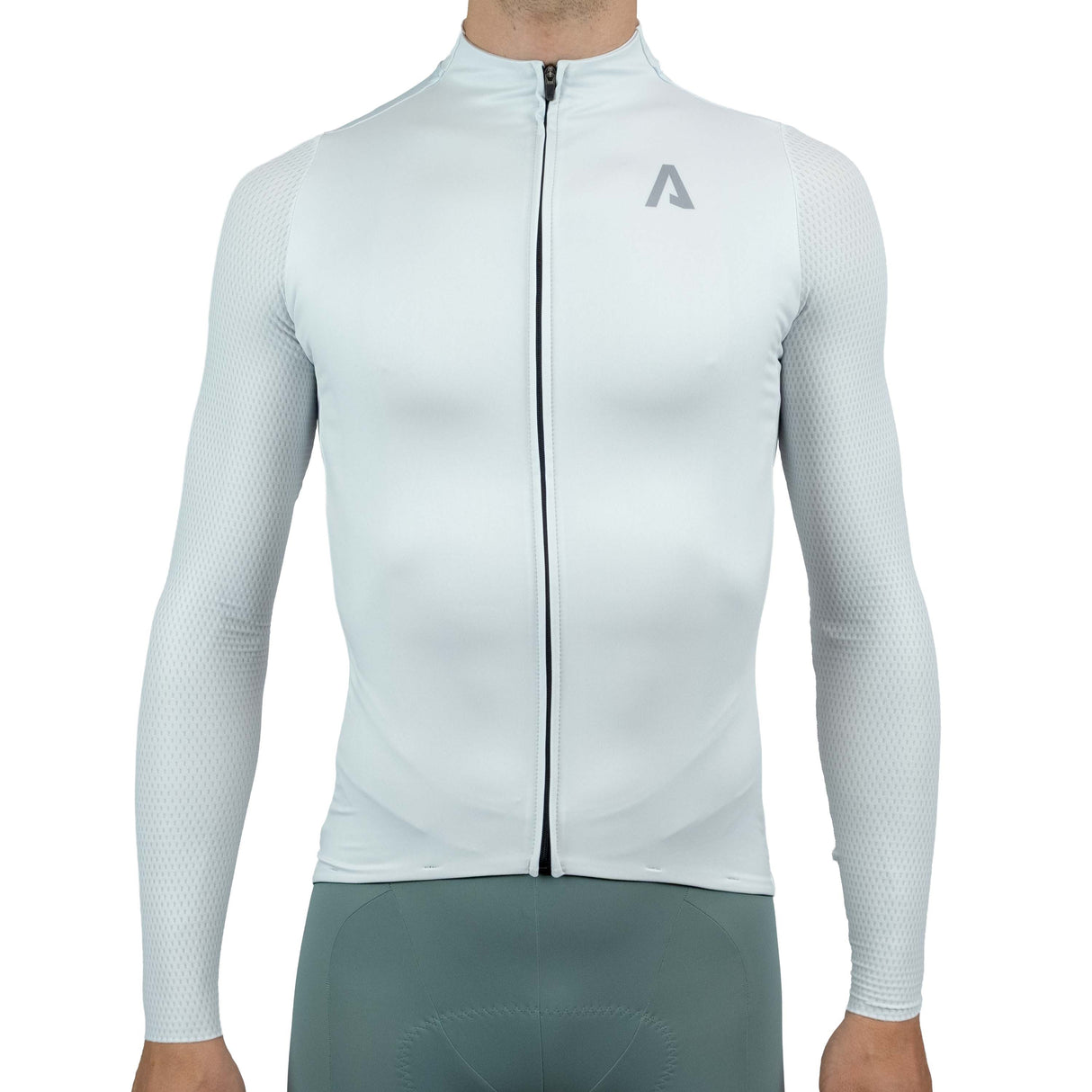 Langarmtrikot All4cycling Color - Grau