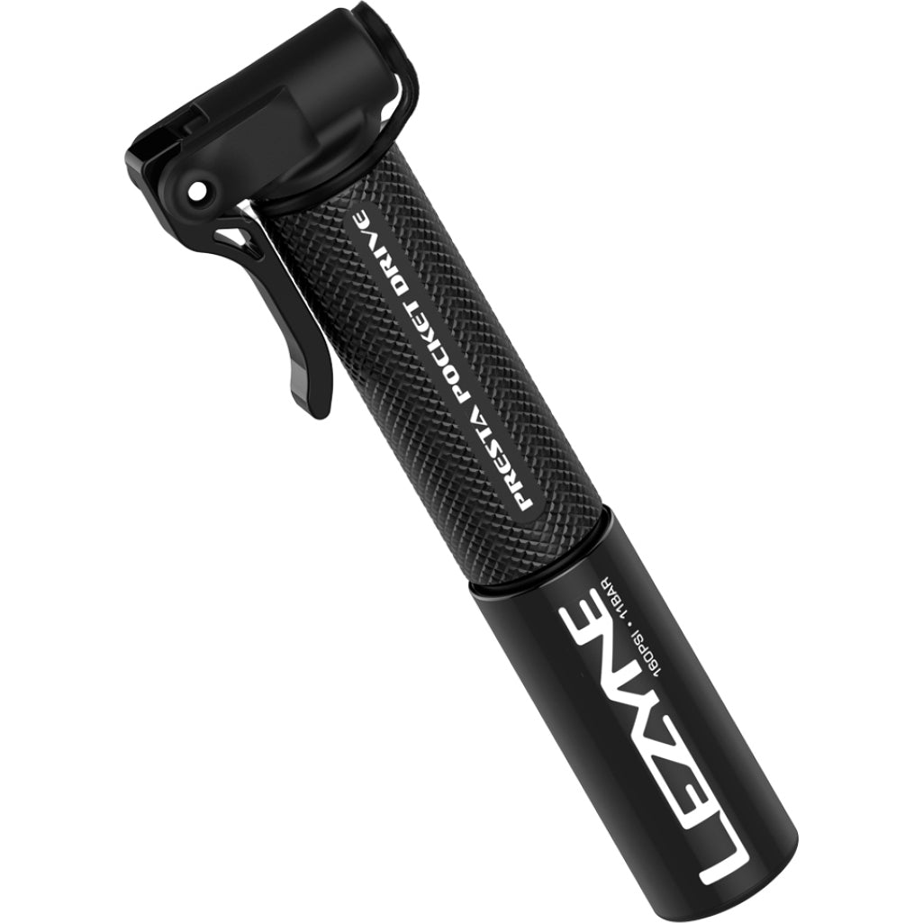 Mini-pompe Lezyne Presta Pocket Drive - Noir