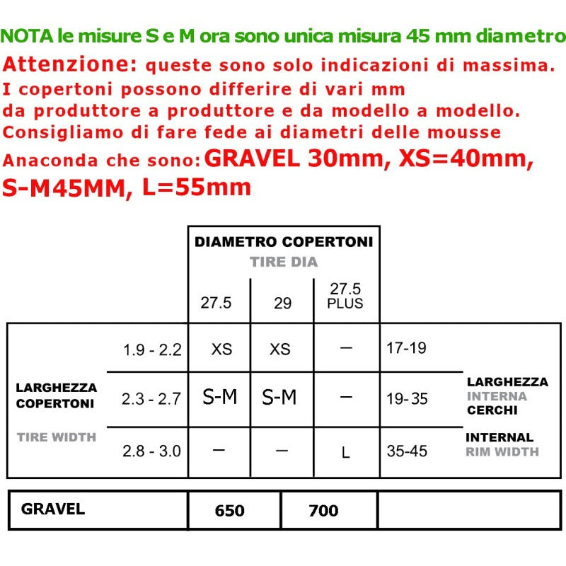 Mousse Barbieri Anaconda 3.0 Gravel - 700x35/45