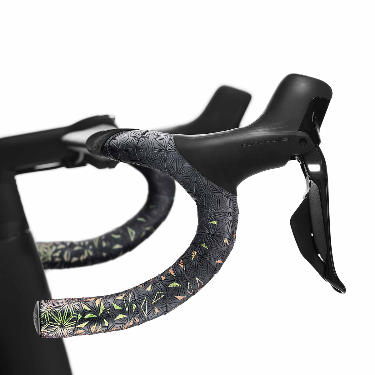 Supacaz Super Sticky Kush Handlebar Tape - Star Fade Emerald Refractor
