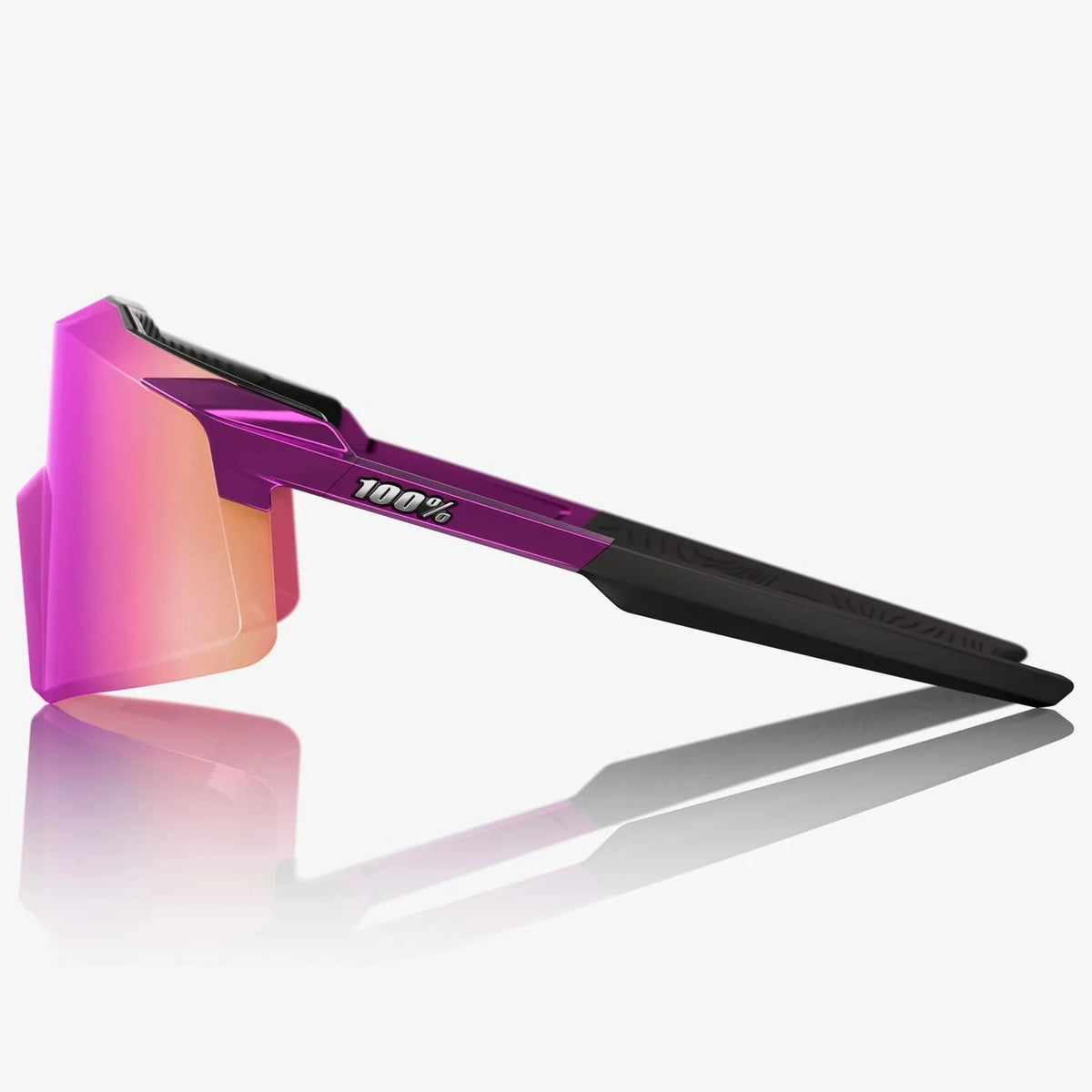 100% Aerocraft Glasses - Gloss Purple Chrome Purple Multilayer