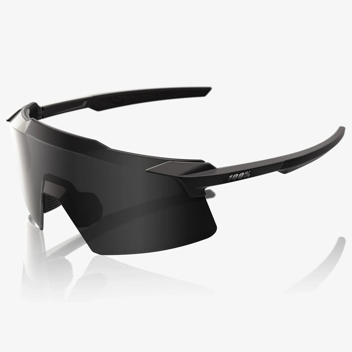 100% Aerocraft Brille - Matte Black Mirror Black