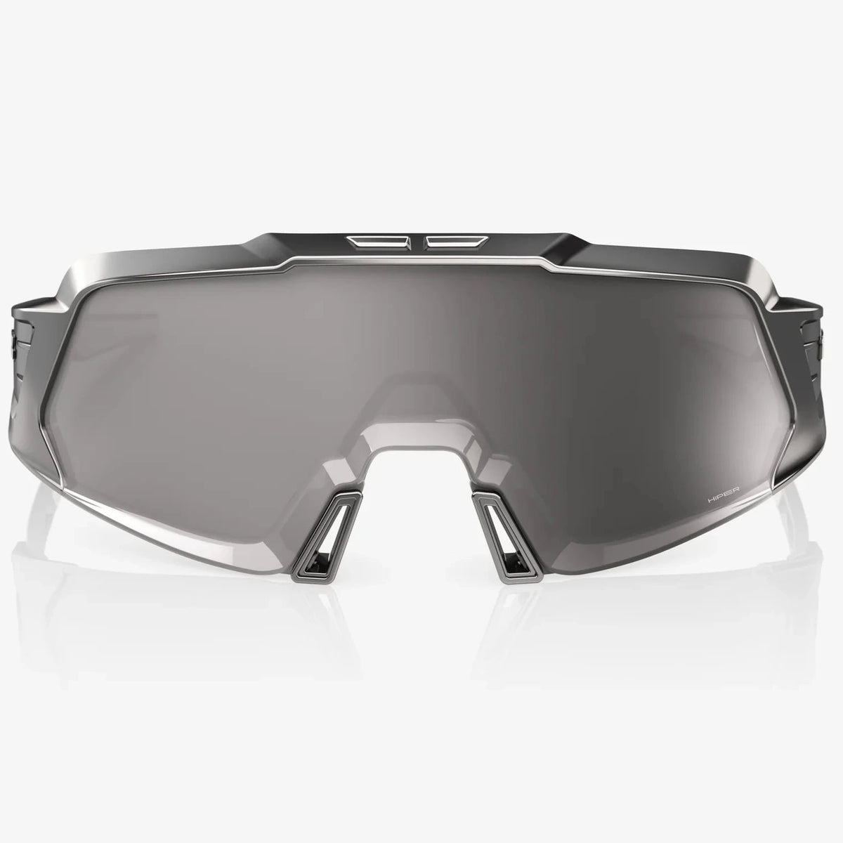 Occhiali 100% Korbin X - Gloss Black Chrome HiPER Silver Mirror
