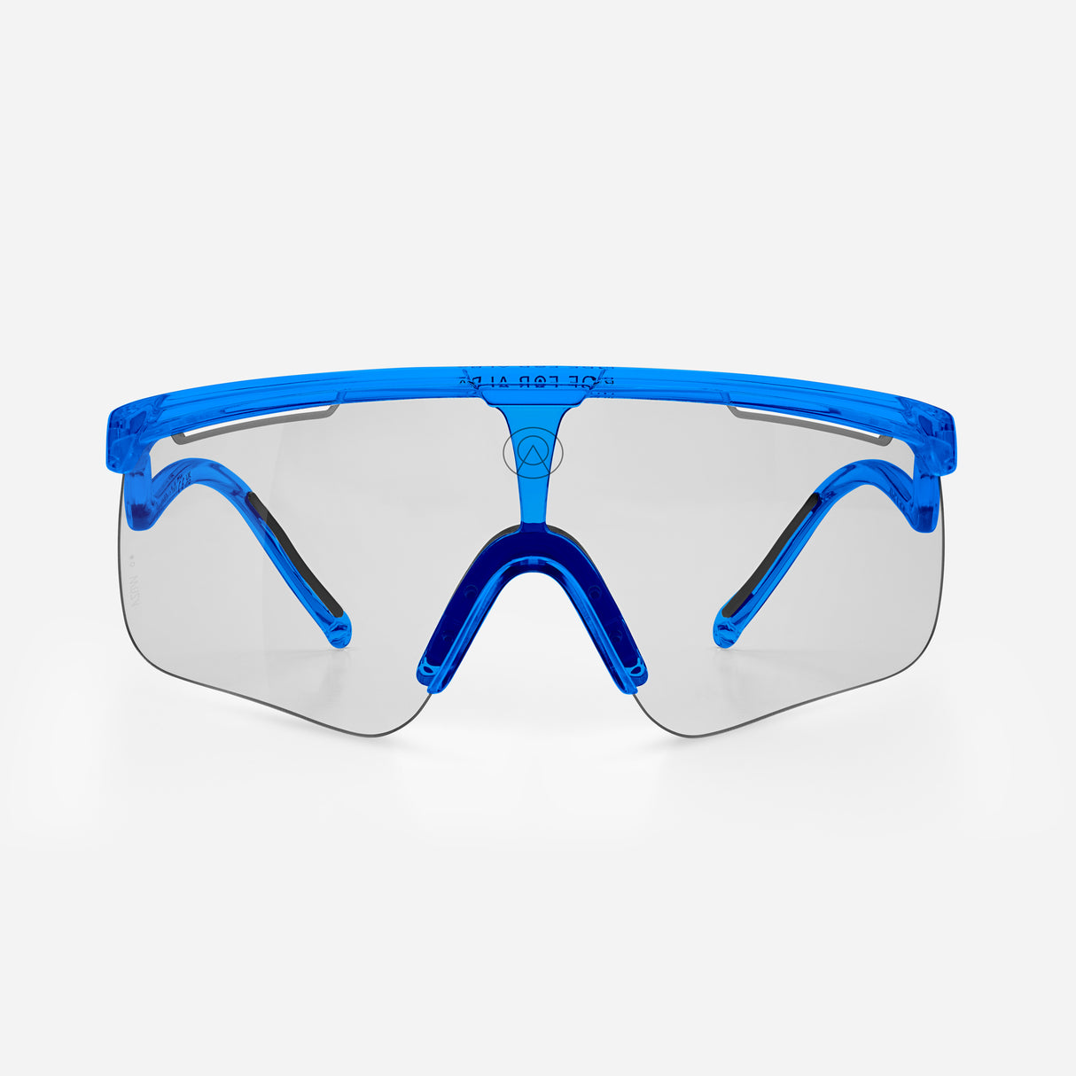 Brillen Alba Optics Delta - Blue Glossy Vzum F-Lens Classic