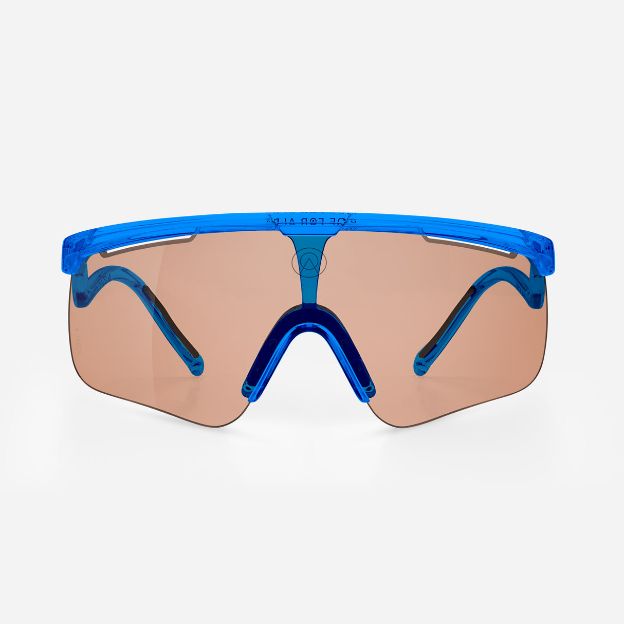 Brille Alba Optics Delta - Blue Glossy Vzum Salmon