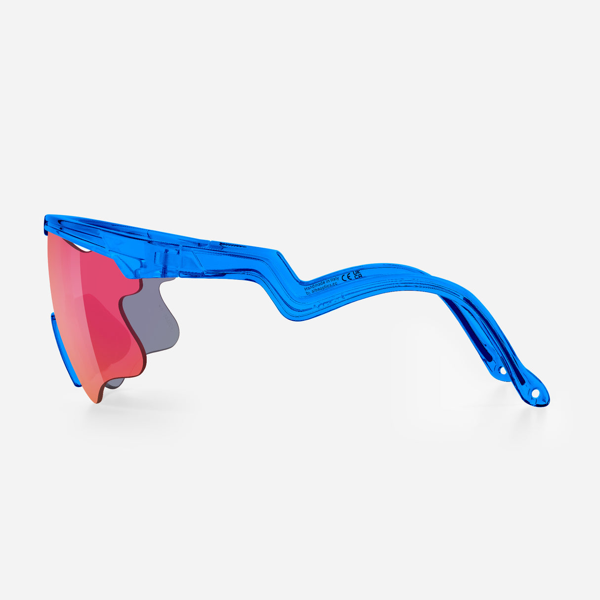 Lunettes Alba Optics Delta Lei - Blue Glossy Vzum F-Lens Fire
