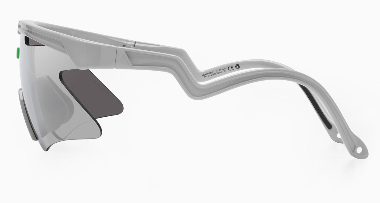 Brille Alba Optics Delta Ultra IV - Grey Glossy Vzum Super Alu Ultra