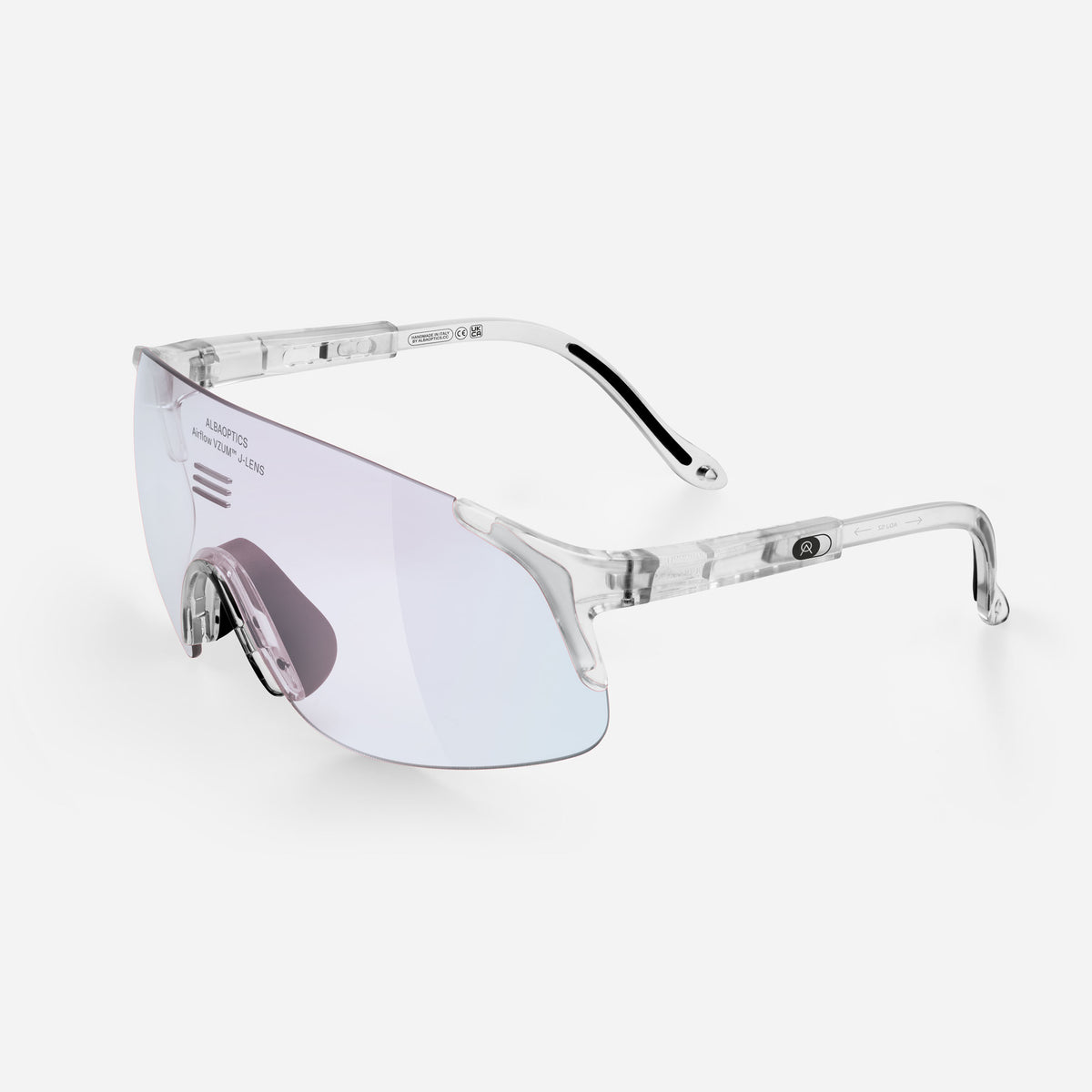 Brille Alba Optics Jumbo - Crystal Glossy Vzum F-lens Fire