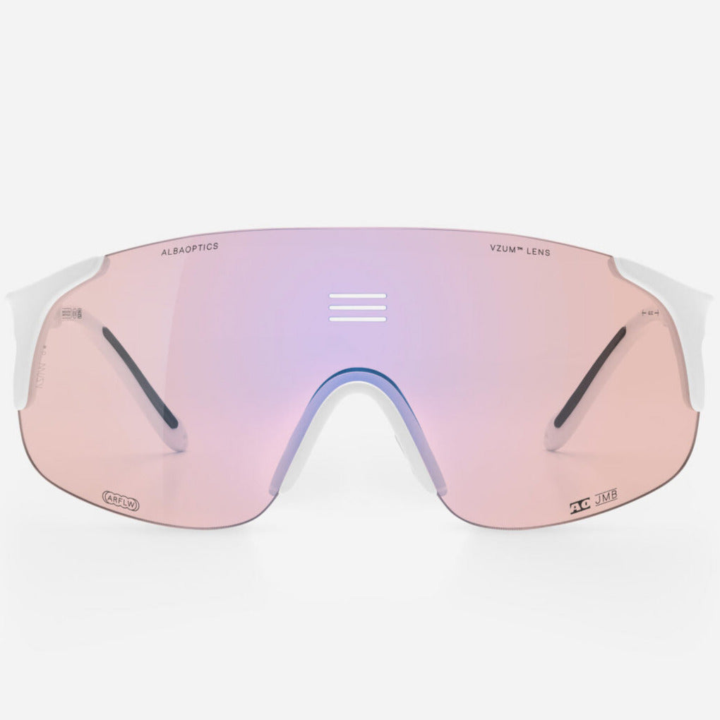 Occhiali Alba Optics Jumbo - White Vzum F-lens Flamingo Alba Optics