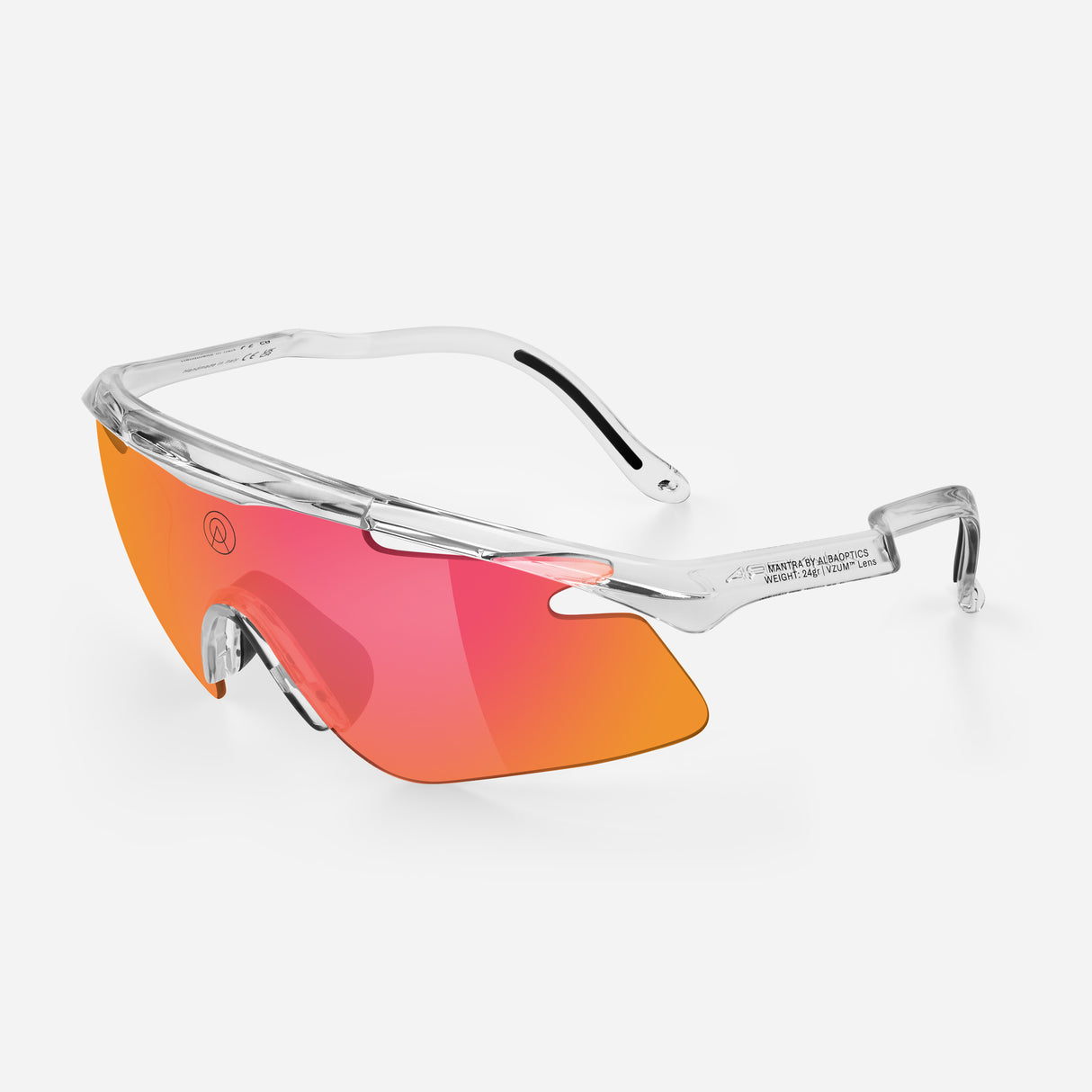 Brillen Alba Optics Mantra - Crystal Glossy Vzum F-Lens Fire