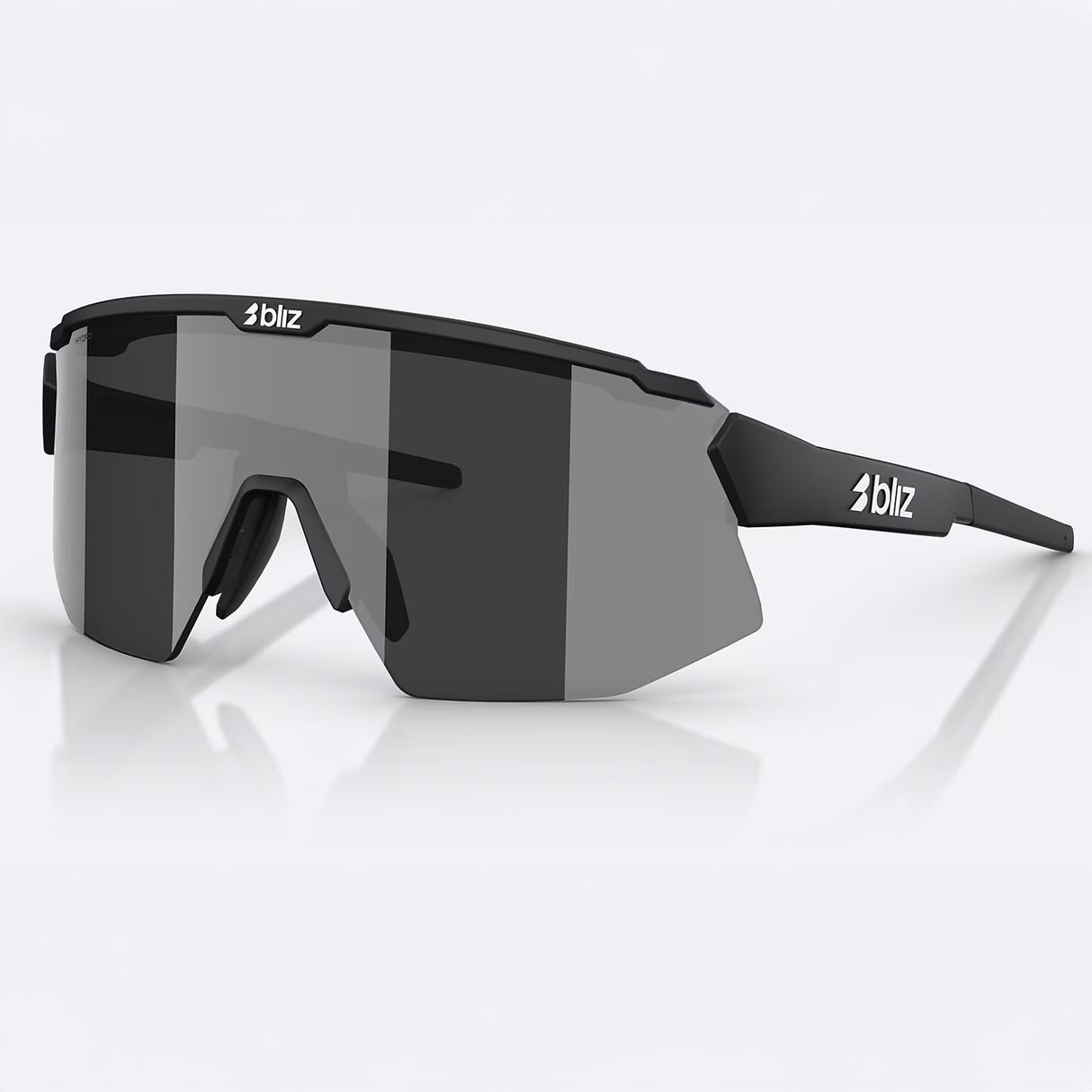 Bliz Breeze Small Brille - Matte Black Smoke Silver