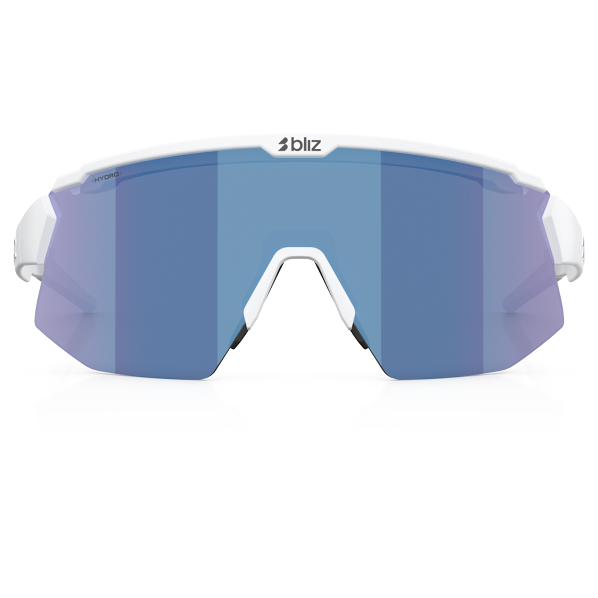 Lunettes Bliz Breeze Small - Matte White Smoke Blue