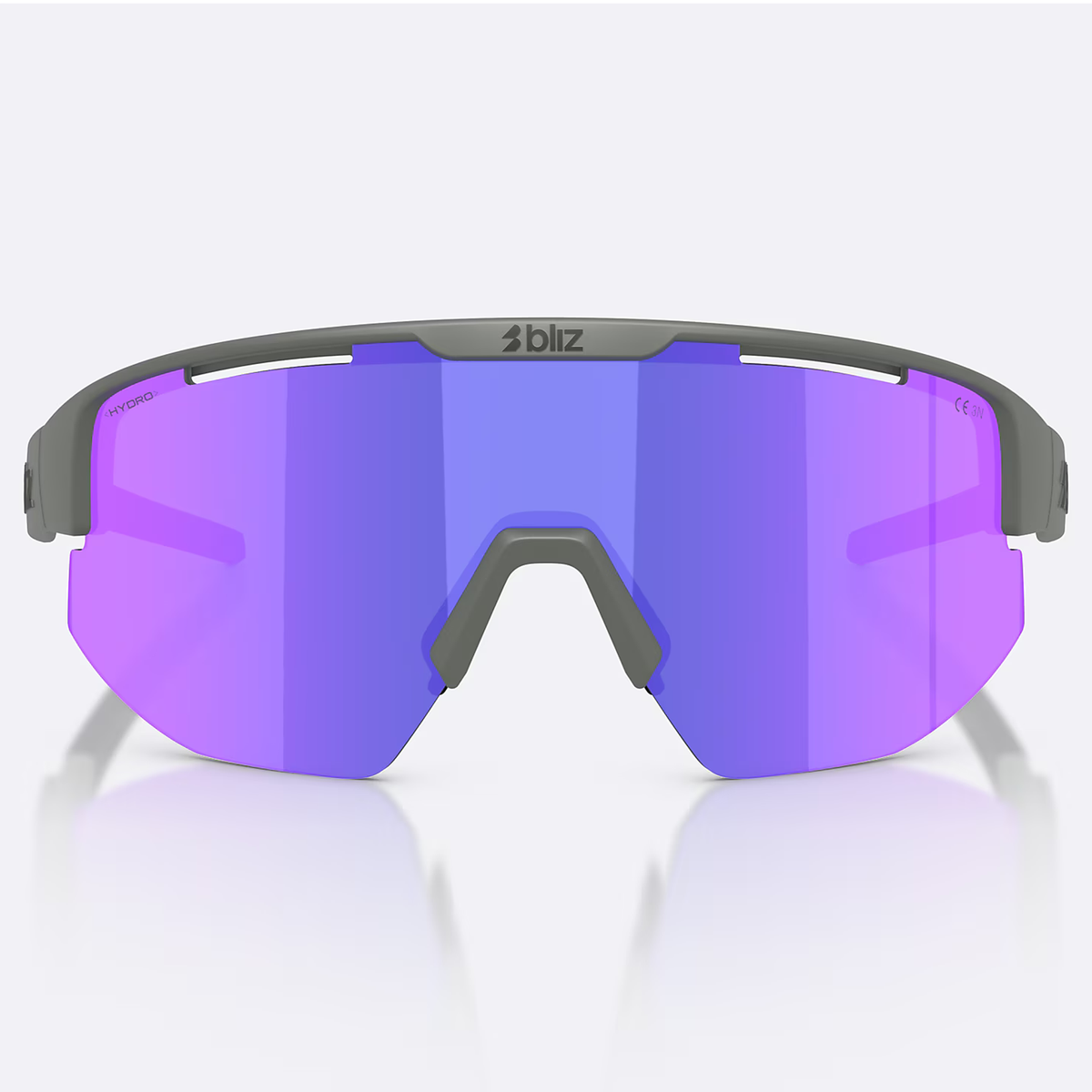 Gafas Bliz Matrix - Matte Grey Smoke Purple Multicolor