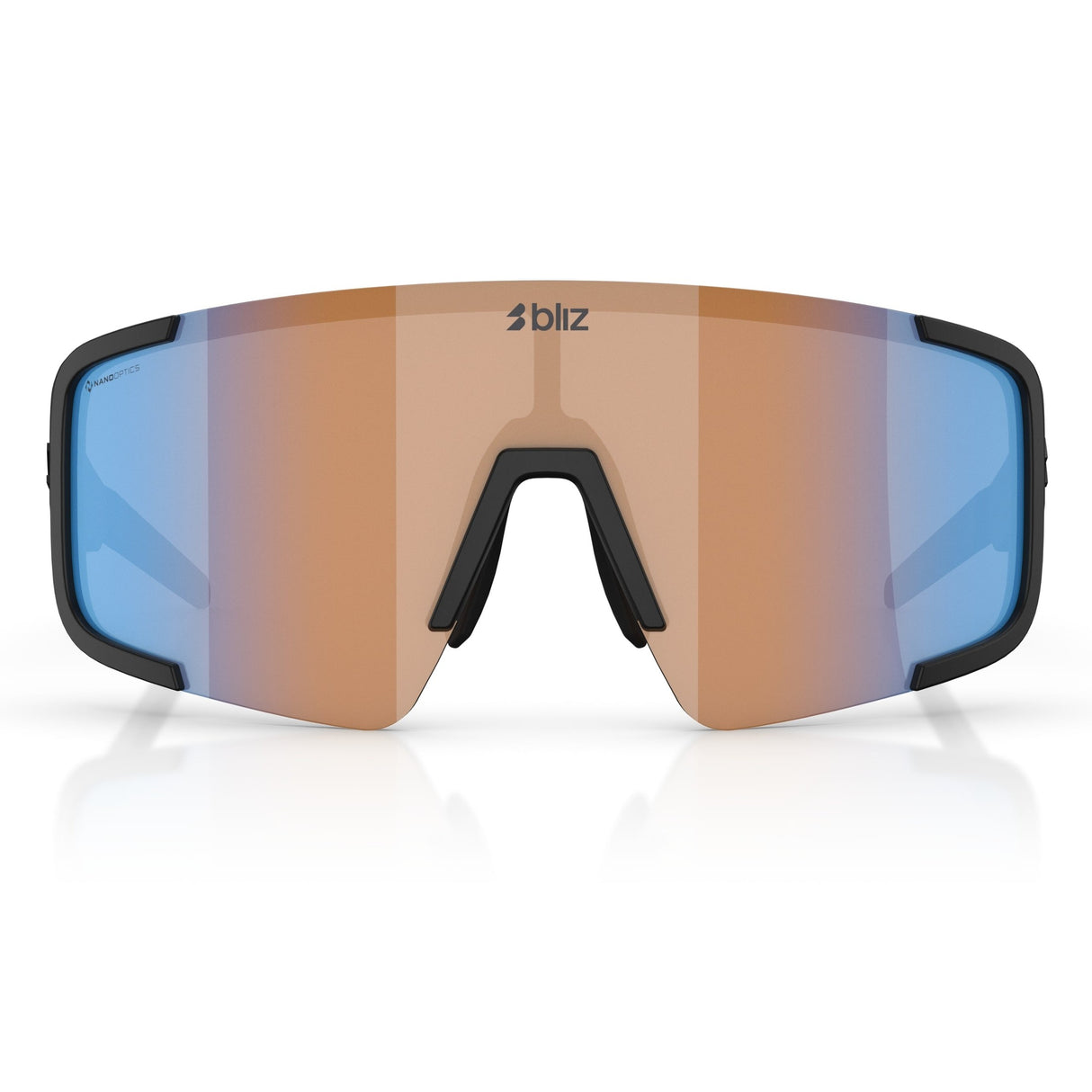 Occhiali Bliz P003 - Matte Black Coral-Orange Mirror Bliz