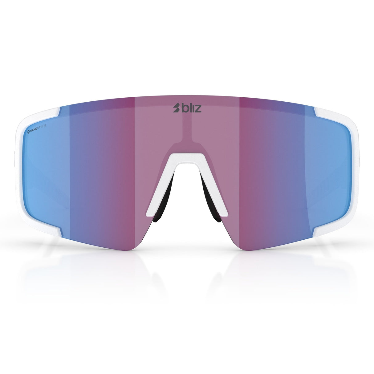 Occhiali Bliz P003 Small - Matte White Rose-Violet Mirror Bliz