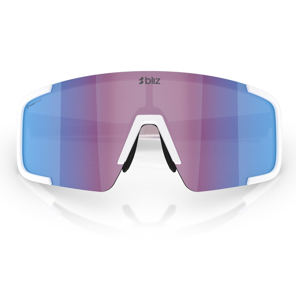 Occhiali Bliz P003 Small - Matte White Rose-Violet Mirror Bliz