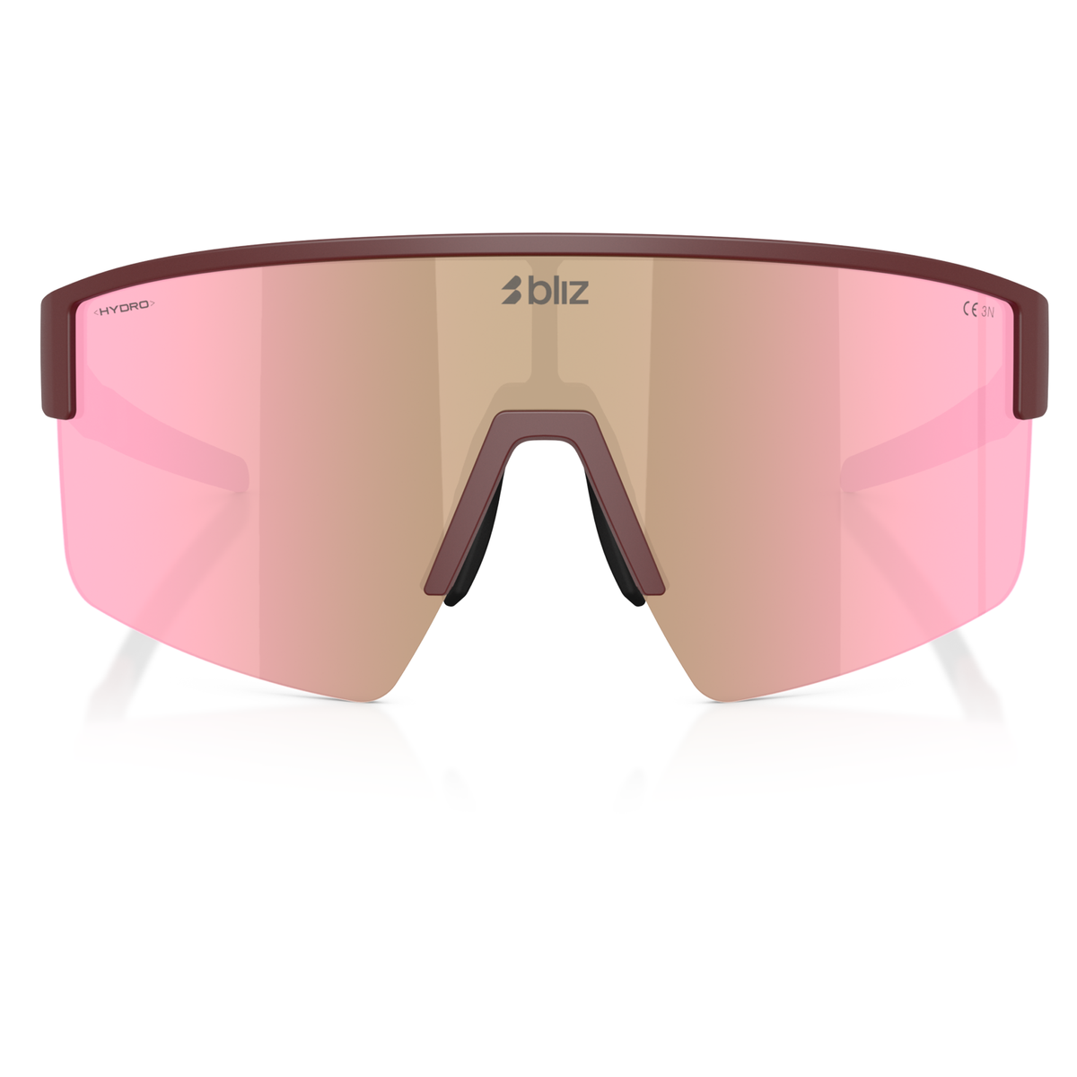Lunettes Bliz P004 - Matte Burgundy Brown/Rose Multicolor