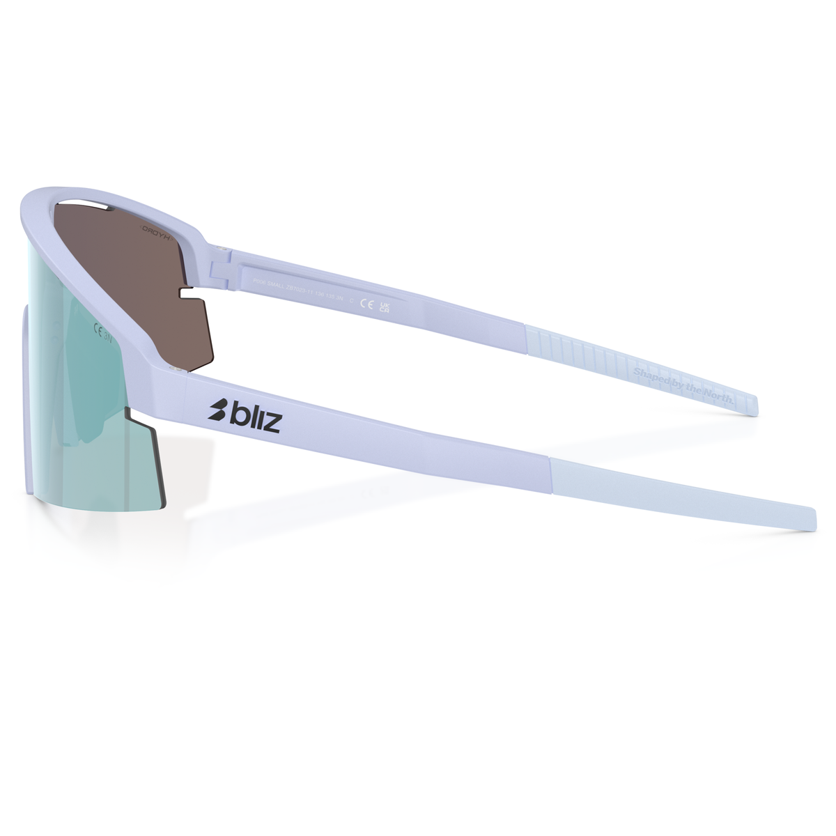 Occhiali Bliz P006 - Matte Lavender Smoke/Iceblue Multicolor