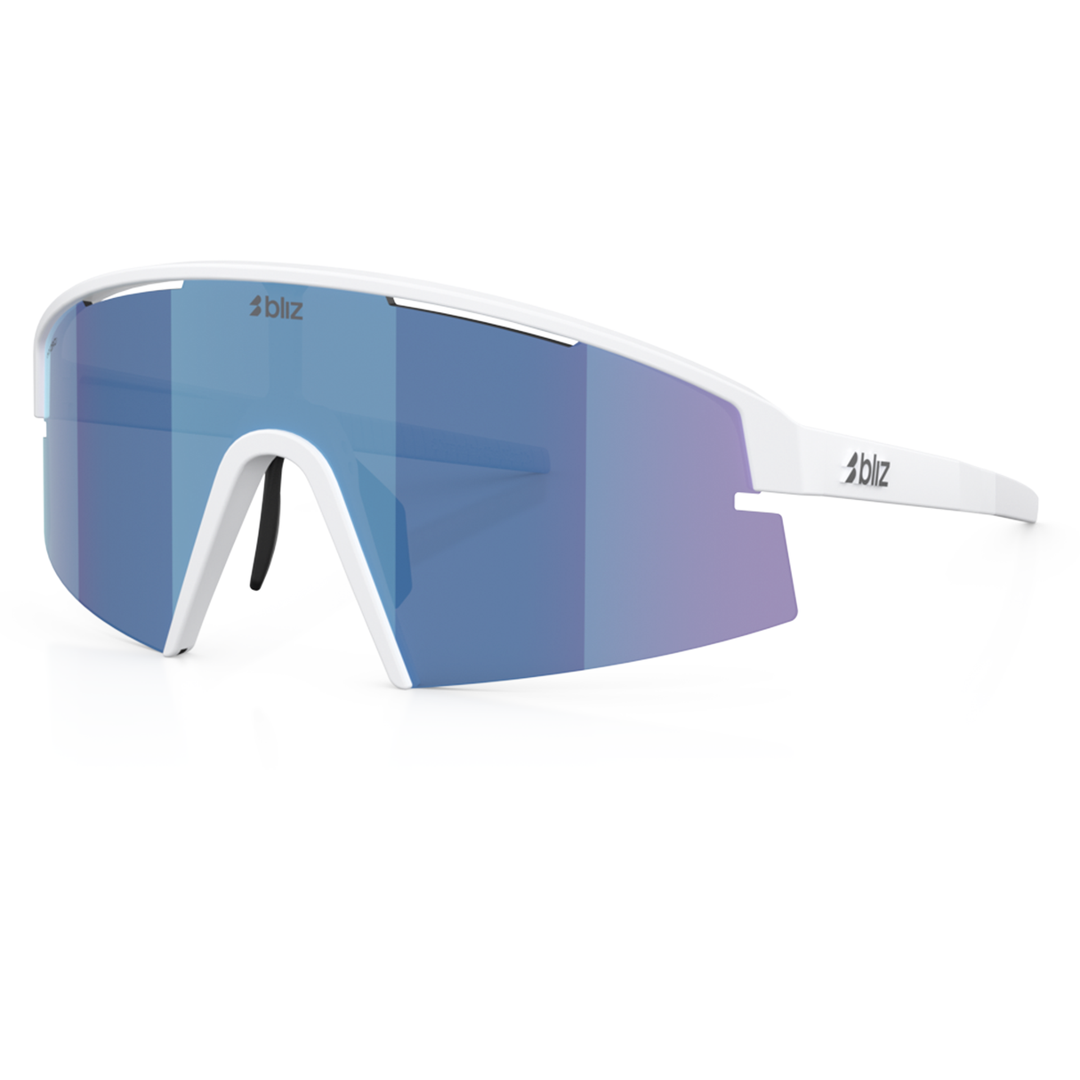 Occhiali Bliz P006 - Matte White Smoke Blue Bliz