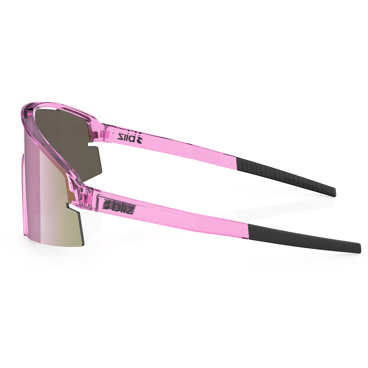 Lunettes Bliz P006 Small - Transparent Rose Marron Rose