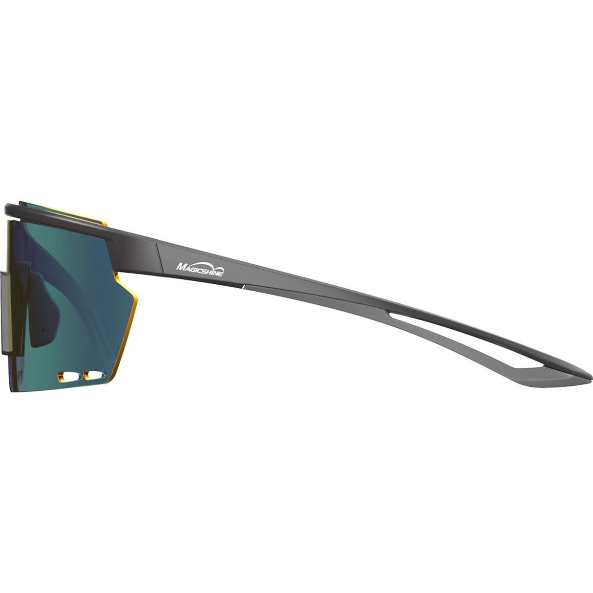Magicshine Rouler Brille - Schwarz Grün